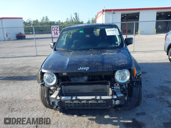 2020 Jeep Renegade Sport with VIN ZACNJAAB2LPL84352, listed as a IAAI auction lot 41936031 with 92,254 mi miles and . Bid and sale history available at carsss.com. Image 12.