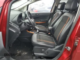 2018 Ford EcoSport SES with VIN MAJ6P1CL1JC198949, listed as a Copart auction lot 42748455 with 91,266 mi miles and Salvage Title. Bid and sale history available at DreamBid. Image 7.