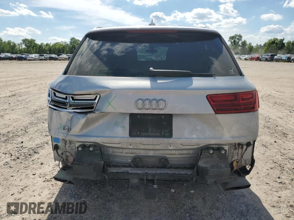 2019 Audi Q7 Prestige with VIN WA1VAAF78KD013548, listed as a Copart auction lot 56485545 with 52,308 mi miles and Salvage title. Bid and sale history available at DreamBid. Image 6.