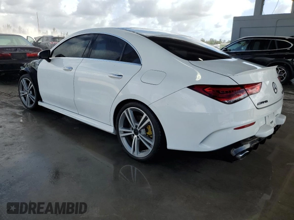 2020 Mercedes-Benz CLA with VIN WDD5J5BB6LN073031, listed as a Copart auction lot 45507525 with 52,747 mi miles and Clean Title. Bid and sale history available at carsss.com. Image 2.