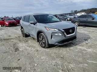 2022 Nissan Rogue SL with VIN 5N1BT3CA4NC719517, listed as a Copart auction lot 43254765 with 15,381 mi miles and Salvage Title. Bid and sale history available at carsss.com. Image 11.