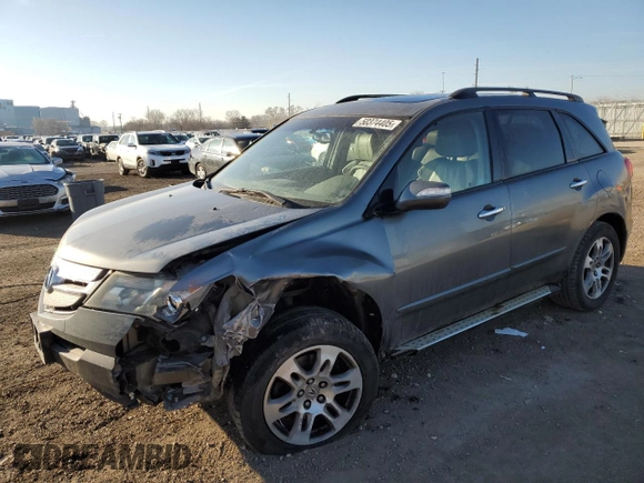 2008 Acura MDX with VIN 2HNYD28298H502824, listed as a Copart auction lot 50374405 with 225,946 mi miles and Salvage Title. Bid and sale history available at DreamBid. Image 1.
