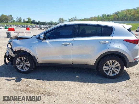 2017 Kia Sportage LX with VIN KNDPMCAC6H7292821, listed as a IAAI auction lot 41986248 with 67,772 mi miles and . Bid and sale history available at carsss.com. Image 14.