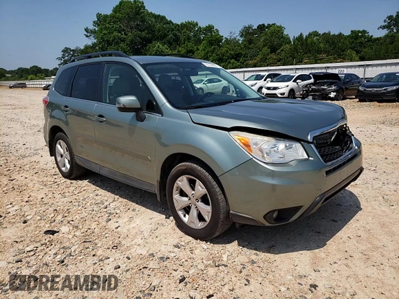 2014 Subaru Forester Touring with VIN JF2SJAMC4EH404204, listed as a Copart auction lot 60196965 with 200,292 mi miles and Salvage title. Bid and sale history available at DreamBid. Image 15.