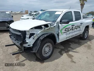 2024 Chevrolet Colorado 2WD Work Truck with VIN 1GCGSBEC9R1264543, listed as a IAAI auction lot 42034900 with 5,810 mi miles and . Bid and sale history available at DreamBid. Image 2.