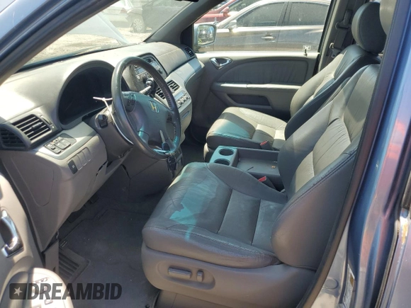 2008 Honda Odyssey EX-L with VIN 5FNRL38738B053838, listed as a Copart auction lot 47060665 with 142,145 mi miles and Salvage Title. Bid and sale history available at carsss.com. Image 7.