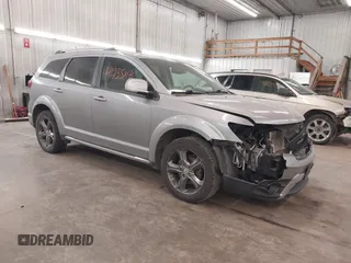 2015 Dodge Journey Crossroad with VIN 3C4PDCGG8FT631064, listed as a IAAI auction lot 41235846 with 127,718 mi miles and . Bid and sale history available at DreamBid. Image 1.