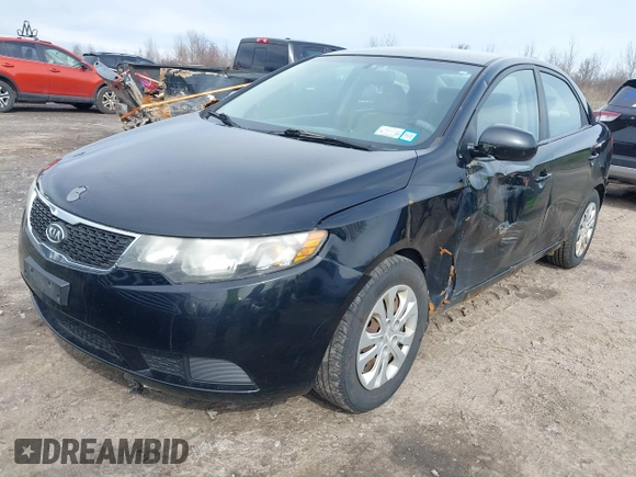 2011 Kia Forte LX with VIN KNAFT4A29B5428015, listed as a IAAI auction lot 42021564 with 175,261 mi miles. Bid and sale history available at carsss.com. Image 2.