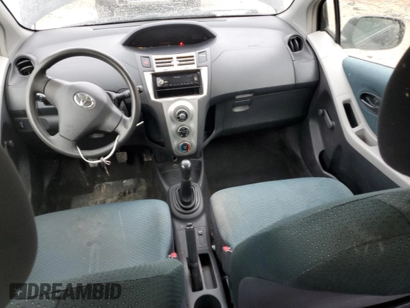 2008 Toyota Yaris with VIN JTDJT923685206123, listed as a Copart auction lot 46846695 with 307,585 mi miles and Salvage Title. Bid and sale history available at DreamBid. Image 8.