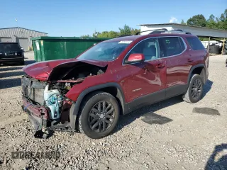 2019 GMC Acadia SLT with VIN 1GKKNMLS9KZ130523, listed as a Copart auction lot 73291574 with 128,553 mi miles and Salvage Title. Bid and sale history available at carsss.com. Image 1.