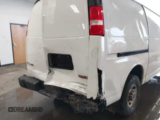 2023 GMC Savana Cargo with VIN 1GTW7AFP1P1106073, listed as a IAAI auction lot 41643963 with 57,807 mi miles. Bid and sale history available at carsss.com. Image 6.