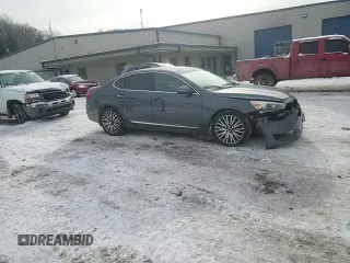 2014 Kia Cadenza Premium with VIN KNALN4D74E5128214, listed as a Copart auction lot 87692675 with 159,014 mi miles and Salvage Title. Bid and sale history available at carsss.com. Image 13.
