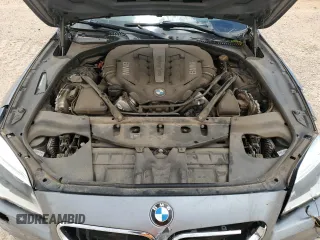 2017 BMW 6 Series 650i with VIN WBA6D4C56HD977805, listed as a Copart auction lot 56655514 with 62,711 mi miles and Salvage Title. Bid and sale history available at carsss.com. Image 11.