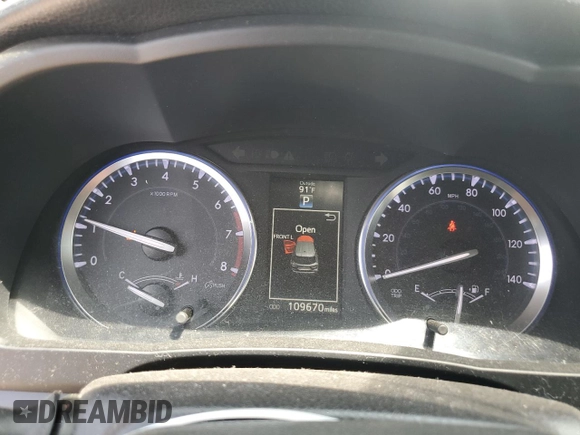 2016 Toyota Highlander Limited with VIN 5TDDKRFH8GS274874, listed as a Copart auction lot 61402305 with 109,670 mi miles and Salvage title. Bid and sale history available at DreamBid. Image 9.