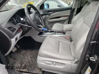 2016 Acura MDX with VIN 5FRYD4H25GB016824, listed as a Copart auction lot 44965175 with 109,308 mi miles and Salvage Title. Bid and sale history available at carsss.com. Image 7.