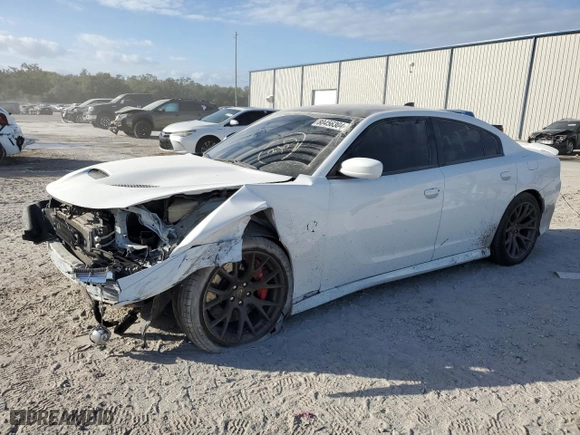 2017 Dodge Charger SRT Hellcat with VIN 2C3CDXL91HH566989, listed as a Copart auction lot 80456304 with 31,434 mi miles and Salvage Title. Bid and sale history available at carsss.com. Image 1.