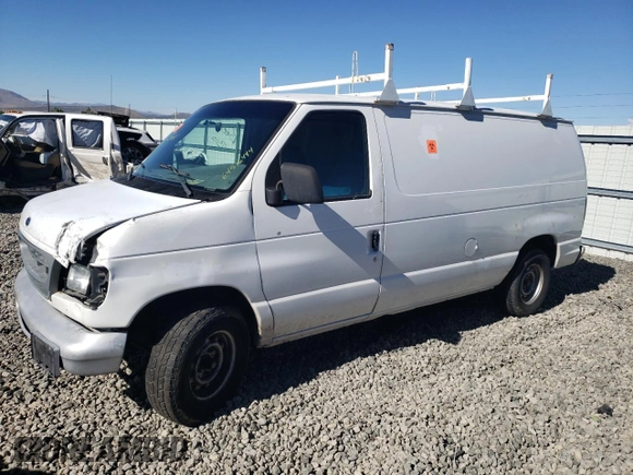 1999 Ford Econoline Cargo with VIN 1FTRE142XXHB29496, listed as a Copart auction lot 64516444 with 206,951 mi miles and Salvage Title. Bid and sale history available at carsss.com. Image 1.