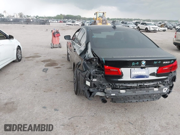 2019 BMW 5 Series 530i with VIN WBAJA5C58KWW11641, listed as a IAAI auction lot 41946359 with 48,635 mi miles and . Bid and sale history available at DreamBid. Image 3.