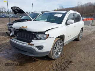 2014 Jeep Compass Limited with VIN 1C4NJDCB3ED682220, listed as a IAAI auction lot 41693233 with 149,380 mi miles. Bid and sale history available at carsss.com. Image 2.