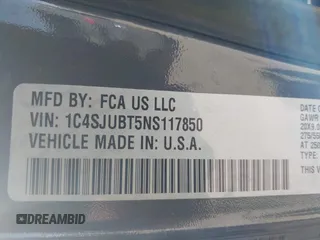 2022 Jeep Wagoneer Series II с VIN 1C4SJUBT5NS117850, выставлен на аукционе IAAI как лот 41835349 с пробегом 94 358 миль миль и . История ставок и продаж доступна на DreamBid. Изображение 9.