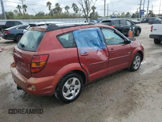 2004 Pontiac Vibe with VIN 5Y2SL628X4Z460435, listed as a Copart auction lot 76310784 with 205,260 mi miles and Salvage Title. Bid and sale history available at carsss.com. Image 3.