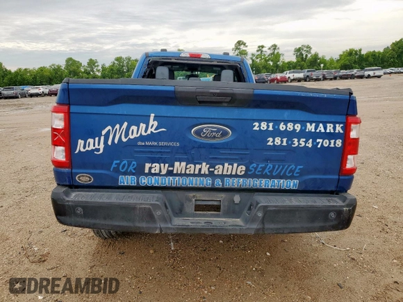 2023 Ford F-150 XL z VIN 1FTEX1C56PKF09894, wystawiony jako Copart lot #60458395 z przebiegiem 65 615 mil mil oraz Szkoda całkowita • Salvage title. Historia ofert i sprzedaży dostępna na DreamBid. Obrazek 6.
