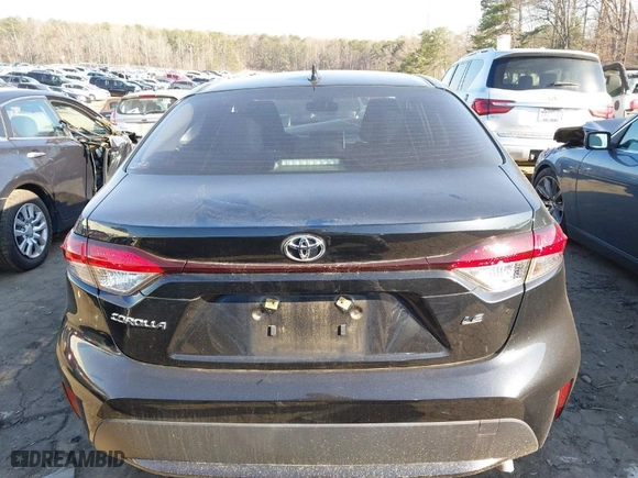 2021 Toyota Corolla LE with VIN JTDVPMAE2MJ123219, listed as a IAAI auction lot 41757158 with 41,695 mi miles. Bid and sale history available at carsss.com. Image 16.