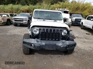 2021 Jeep Gladiator Sport S with VIN 1C6HJTAG9ML617423, listed as a Copart auction lot 56595205 with 13,250 mi miles and Salvage title. Bid and sale history available at DreamBid. Image 5.