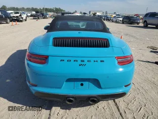 2018 Porsche 911 Carrera S with VIN WP0CB2A98JS147303, listed as a Copart auction lot 81556494 with Not Provided miles and Non Repairable. Bid and sale history available at carsss.com. Image 6.