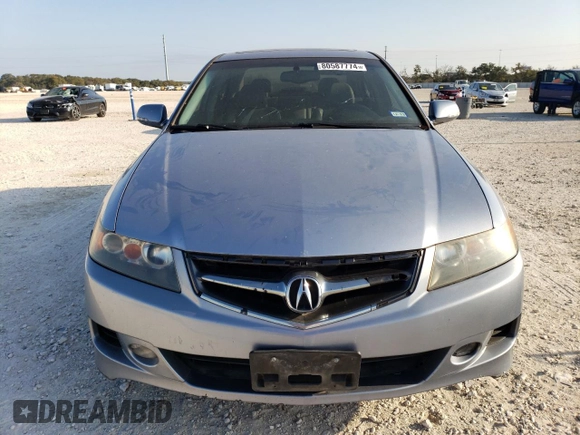 2006 Acura TSX Navi with VIN JH4CL95966C008948, listed as a Copart auction lot 80587774 with 204,292 mi miles and Clean title. Bid and sale history available at DreamBid. Image 5.