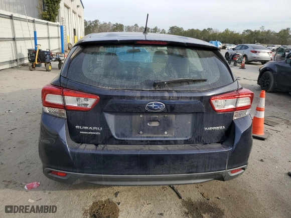 2019 Subaru Impreza with VIN 4S3GTAA65K3761932, listed as a Copart auction lot 47538545 with 73,513 mi miles and Salvage Title. Bid and sale history available at carsss.com. Image 6.