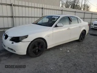 2006 BMW 5 Series 525i with VIN WBANE53506CK82592, listed as a Copart auction lot 42207415 with Not Provided miles and Salvage Title. Bid and sale history available at DreamBid. Image 1.