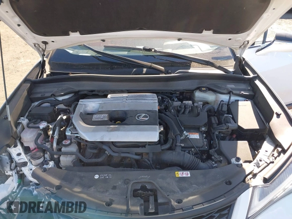 2020 Lexus UX 250h F Sport with VIN JTHE9JBH9L2035843, listed as a IAAI auction lot 41633990 with 91,984 mi miles and . Bid and sale history available at DreamBid. Image 10.