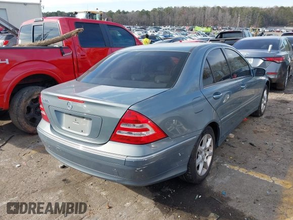 2007 Mercedes-Benz C 280 Luxury with VIN WDBRF54H27A950575, listed as a IAAI auction lot 41640162 with 120,000 mi miles and . Bid and sale history available at DreamBid. Image 4.