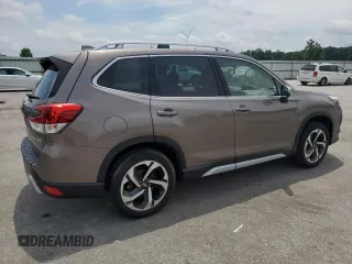 2023 Subaru Forester Touring with VIN JF2SKARC4PH492888, listed as a Copart auction lot 58743735 with 12,015 mi miles and Salvage title. Bid and sale history available at DreamBid. Image 3.