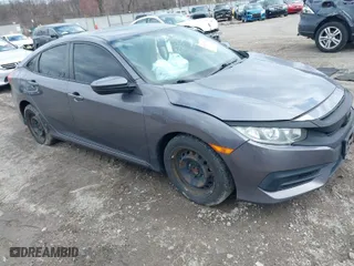 2016 Honda Civic Sedan LX with VIN 19XFC2F57GE250093, listed as a IAAI auction lot 41897786 with 106,966 mi miles. Bid and sale history available at carsss.com. Image 1.