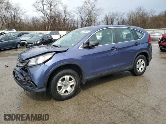 2014 Honda CR-V LX with VIN 2HKRM4H34EH671750, listed as a Copart auction lot 51608615 with 61,897 mi miles and Salvage Title. Bid and sale history available at carsss.com. Image 1.