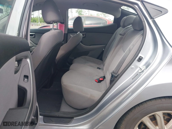2015 Hyundai Elantra SE with VIN 5NPDH4AE9FH633720, listed as a IAAI auction lot 41983796 with 141,810 mi miles. Bid and sale history available at carsss.com. Image 8.