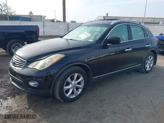 2009 Infiniti EX35 Journey with VIN JNKAJ09E39M900864, listed as a IAAI auction lot 41457632 with 185,338 mi miles. Bid and sale history available at carsss.com. Image 17.