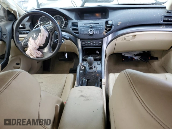 2013 Acura TSX with VIN JH4CU2F4XDC001764, listed as a Copart auction lot 53741985 with 150,254 mi miles and Salvage title. Bid and sale history available at DreamBid. Image 8.