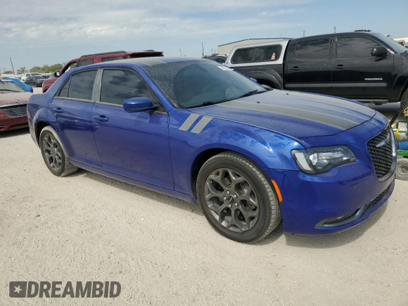 2018 Chrysler 300 S with VIN 2C3CCAGG4JH250324, listed as a Copart auction lot 74555864 with 129,650 mi miles and Salvage Title. Bid and sale history available at DreamBid. Image 4.