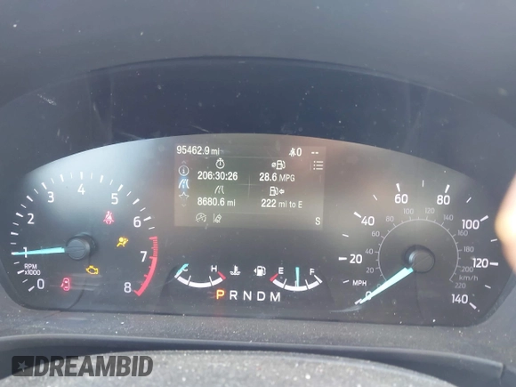 2020 Ford Escape SEL z VIN 1FMCU9H94LUB39999, wystawiony jako IAAI lot #42266705 z przebiegiem 95 462 mil mil oraz . Historia ofert i sprzedaży dostępna na DreamBid. Obrazek 7.