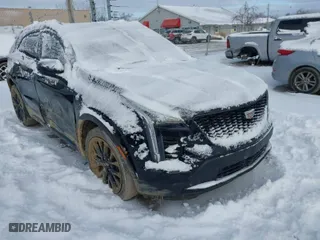 2019 Cadillac XT4 FWD Sport with VIN 1GYFZER4XKF228715, listed as a IAAI auction lot 41583034 with 115,168 mi miles. Bid and sale history available at carsss.com. Image 1.