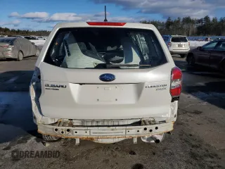 2015 Subaru Forester 2.5i with VIN JF2SJAACXFH561645, listed as a Copart auction lot 43367905 with 109,003 mi miles and Salvage Title. Bid and sale history available at carsss.com. Image 6.
