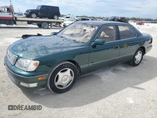 1998 Lexus LS 400 z VIN JT8BH28F6W0119961, wystawiony jako Copart lot #46440885 z przebiegiem 148 413 mil mil oraz Szkoda całkowita • Salvage title. Historia ofert i sprzedaży dostępna na DreamBid. Obrazek 1.