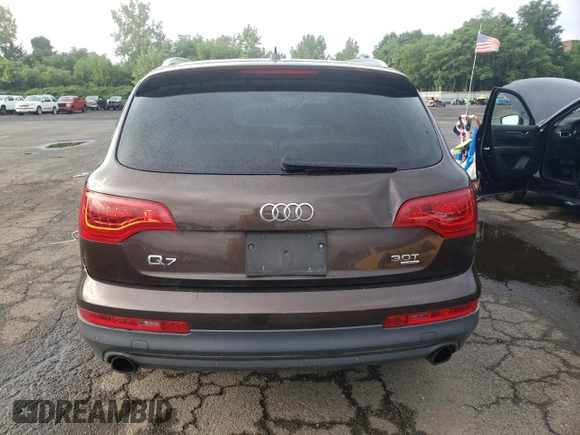 2014 Audi Q7 3.0T Premium with VIN WA1CGAFE5ED002578, listed as a Copart auction lot 65408924 with 99,000 mi miles and Salvage Title. Bid and sale history available at carsss.com. Image 6.