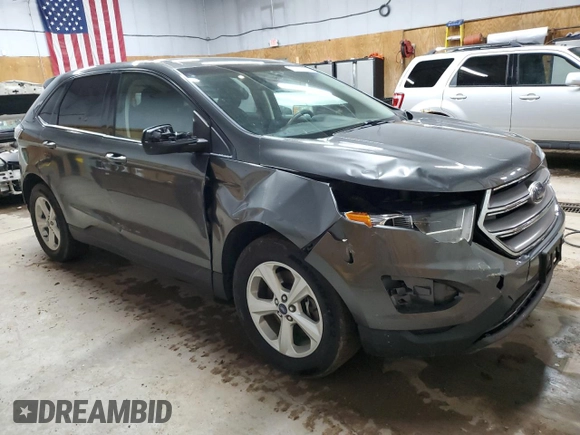 2016 Ford Edge SE with VIN 2FMPK4G91GBC05240, listed as a Copart auction lot 61814185 with 176,267 mi miles and Clean title. Bid and sale history available at DreamBid. Image 4.