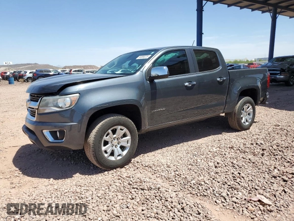 2015 Chevrolet Colorado 2WD LT with VIN 1GCGSBEA2F1155741, listed as a Copart auction lot 56996225 with 63,306 mi miles and Salvage title. Bid and sale history available at DreamBid. Image 1.