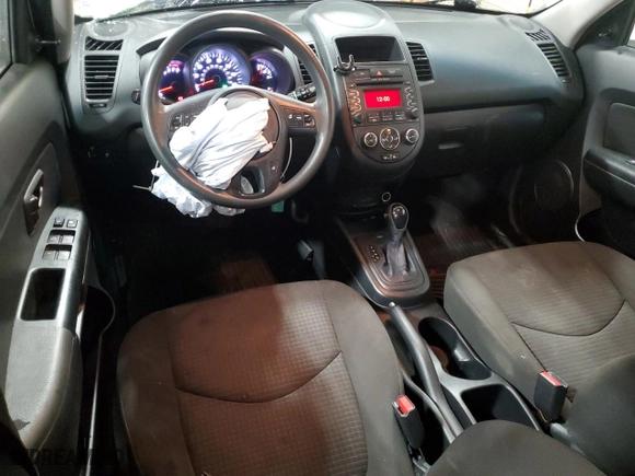 2012 Kia Soul with VIN KNDJT2A56C7463886, listed as a Copart auction lot 49242135 with 111,003 mi miles and Salvage Title. Bid and sale history available at carsss.com. Image 8.