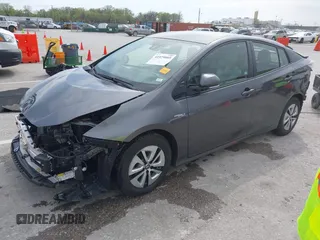 2018 Toyota Prius Two with VIN JTDKARFU7J3553216, listed as a IAAI auction lot 41979005 with 61,818 mi miles. Bid and sale history available at carsss.com. Image 19.